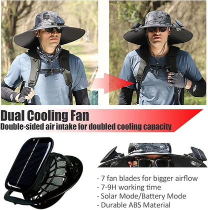 Brimair™ Solar Fan Hat